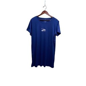Very soft night shirt size XL Beautiful blue by Ellen DeGeneres